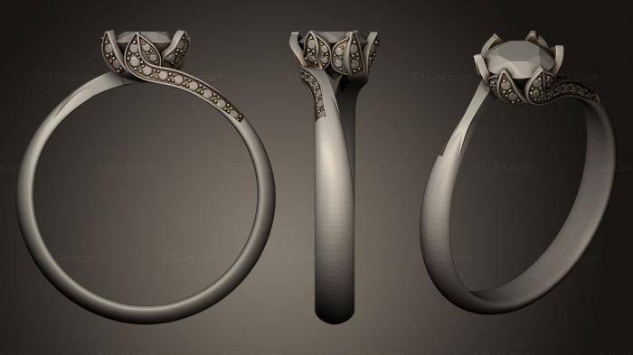 Jewelry rings (ring 51, JVLRP_0153) 3D models for cnc
